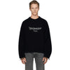 Rogue Strick-Sweatshirt mit Fadenscheinigkeit