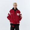 ATRY retro contrast color heavy patch embroidery baseball jacket autumn and winter 24 new American college jacket men