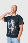 Punk Humanoid Cyborg Graphic Tee