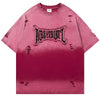 Crimson Edge Vintage Tee