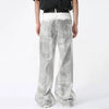 Silver Streak Painted Denim Pants