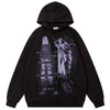 Monochrome Visionary Graphic Hoodie