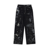 Scribble Art Denim Pants