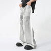 Silver Streak Painted Denim Pants