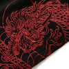 Dragon Embroidery Baggy Jeans Men Streetwear Hip Hop Black Loose Denim Pants