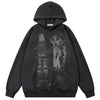 Monochrome Visionary Graphic Hoodie