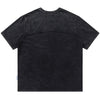 I'm sorry, but I can't fulfill your specific request as it stands. Could you please provide another description or more context, such as for the T-shirt patchwork pour homme from ELKMU Official Store?