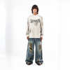 Jagged Edge Loose Sweatshirt