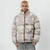 Boxy Graffiti Resistance Neckline Puffer