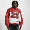 Heritage League Leather Baseball Varsity Jacket