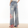 Rose Rebel Baggy Denim Jeans