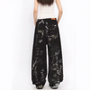 Scribble Art Denim Pants