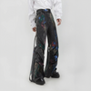 Spiral Fade Painted Denim Jeans