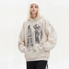 Monochrome Visionary Graphic Hoodie