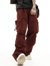 Ruched Cargo Pants