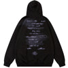 Monochrome Visionary Graphic Hoodie