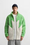 Retro Block Fleece Dream Coat